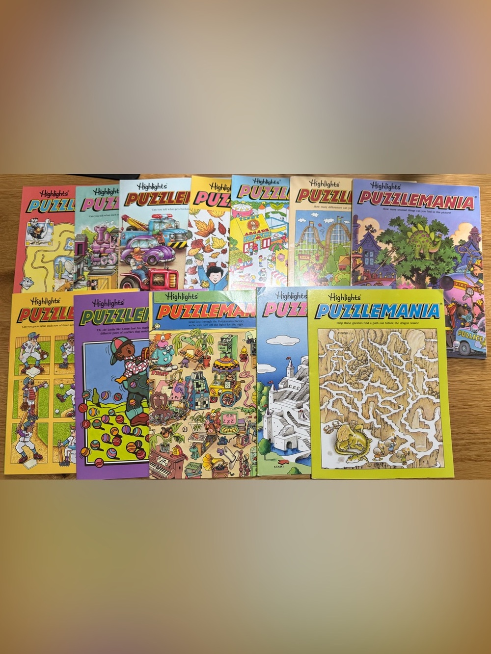 12 Highlights 90's Puzzlemania‎ lot